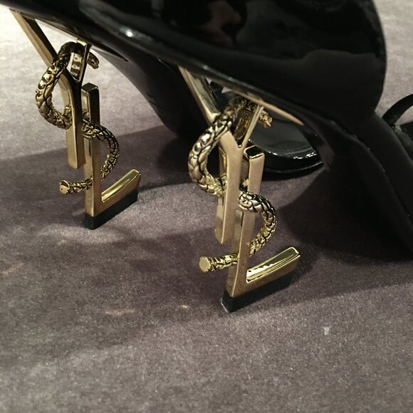 YSL Opyum Patent Leather Heels - Picture 3 of 6